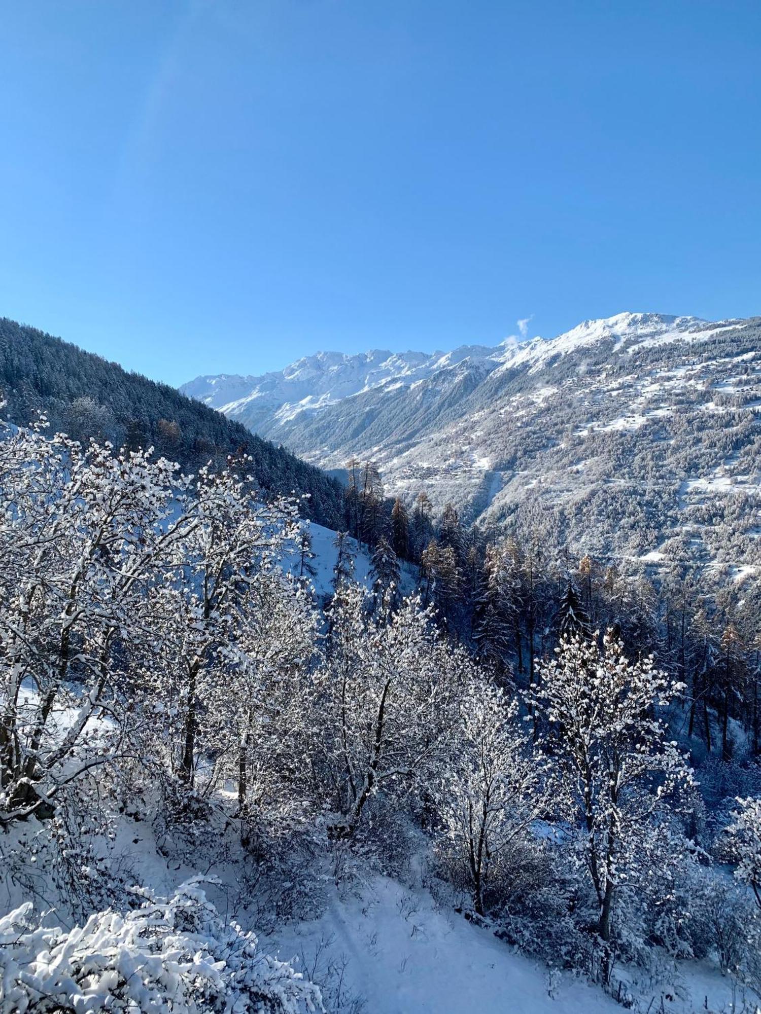 La Chaumiere D'Herens Vernamiège 外观 照片